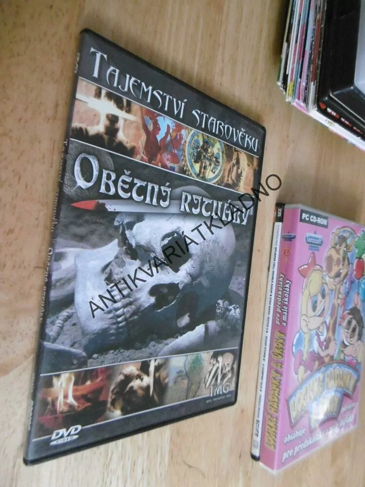 TAJEMSTVÍ STAROVĚKU, OBĚTNÍ RITUÁLY, DVD FILM