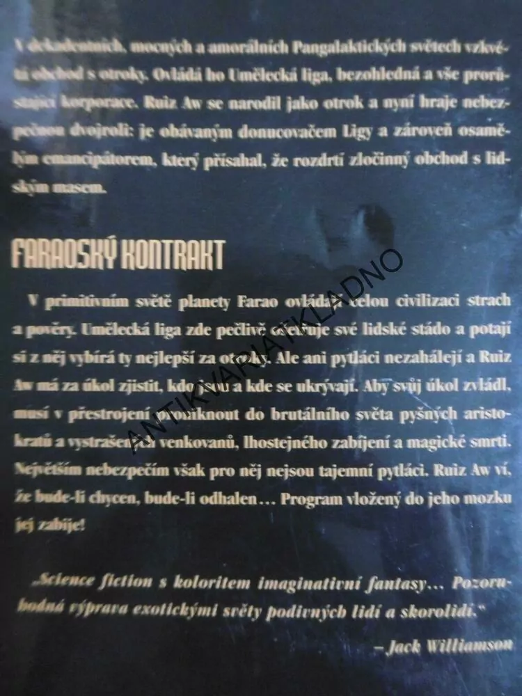 EMANCIPÁTOR 1 - 3, FARAOSKÝ KONTRAKT, VLÁDCE VŠEHO, ORFEOVSKÝ STROJ, RAY ALDRIDGE, **an