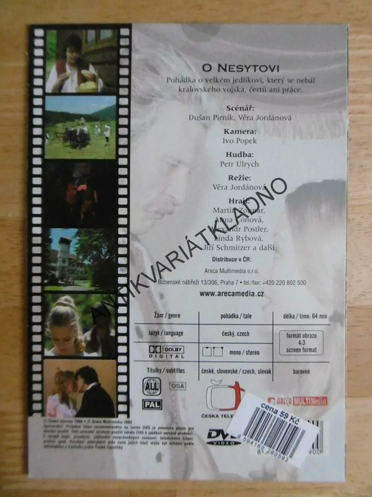 O NESYTOVI, DVD FILM