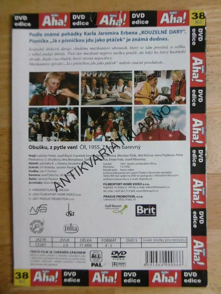 OBUŠKU, Z PYTLE VEN!, DVD FILM