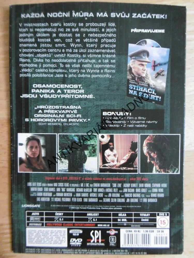 KOSTKA O, DVD FILM