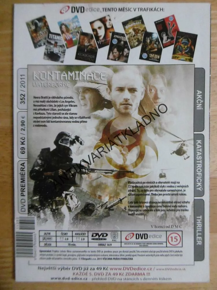 KONTAMINACE, DVD FILM