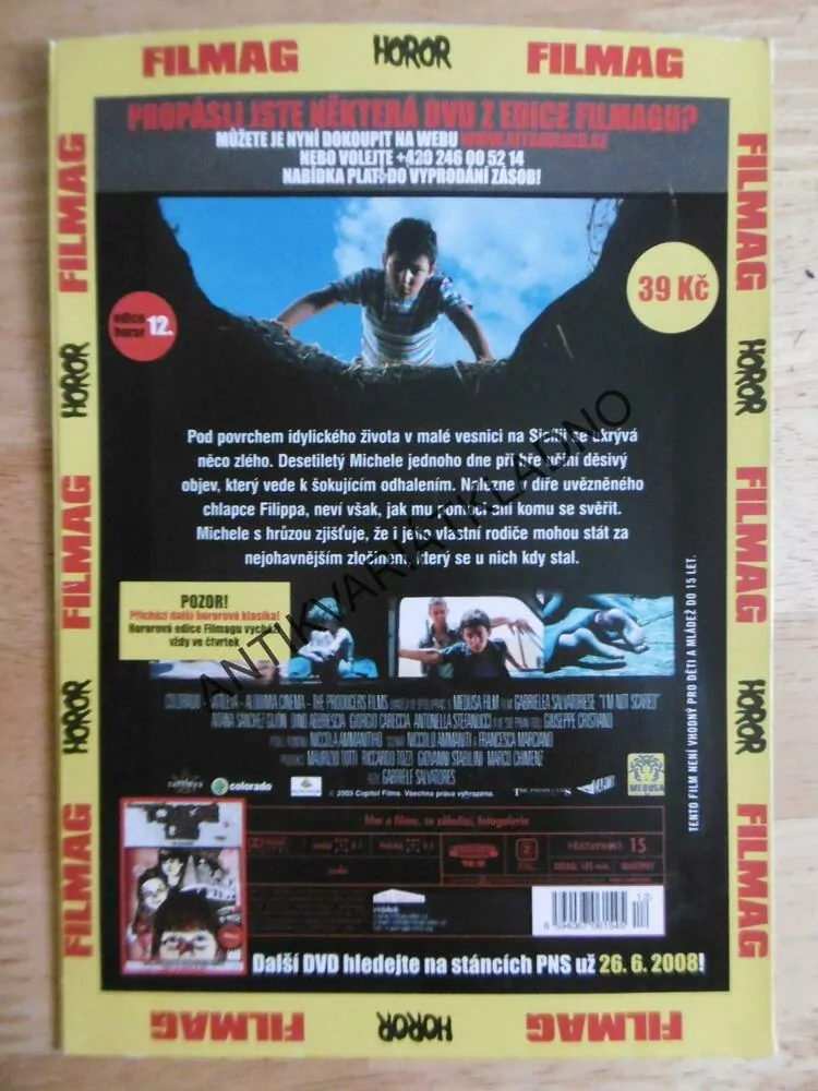 JÁMA, DVD FILM