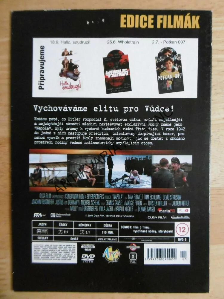 NAPOLA, DVD FILM