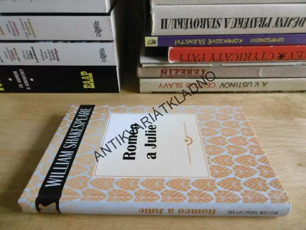 ROMEO A JULIE, WILLIAM SHAKESPEARE, **an