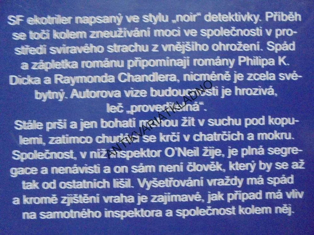 TEMNÝ DÉŠŤ, CONOR CORDEROY, **an