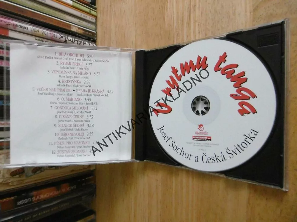 V RYTMU TANGA, CD HUDBA