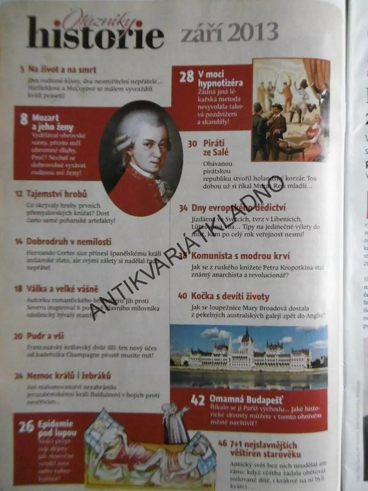 OTAZNÍKY HISTORIE, ZNIČILA MOZARTA JEHO ZÁLETNÁ MANŽELKA?