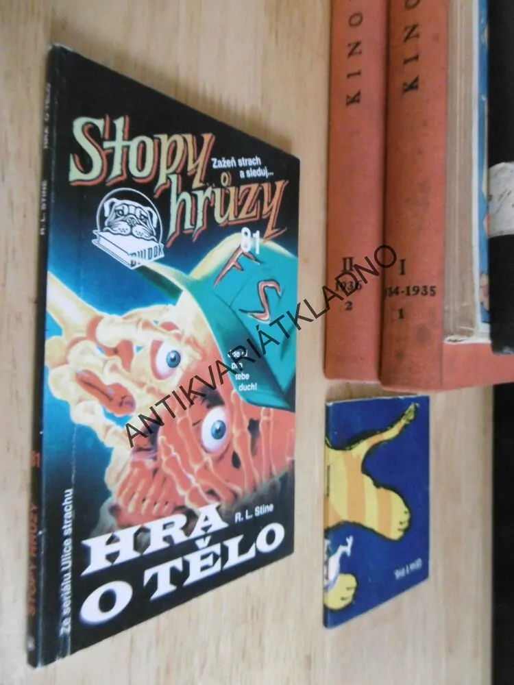 STOPY HRŮZY 81 - HRA O TĚLO, R.L. STINE,