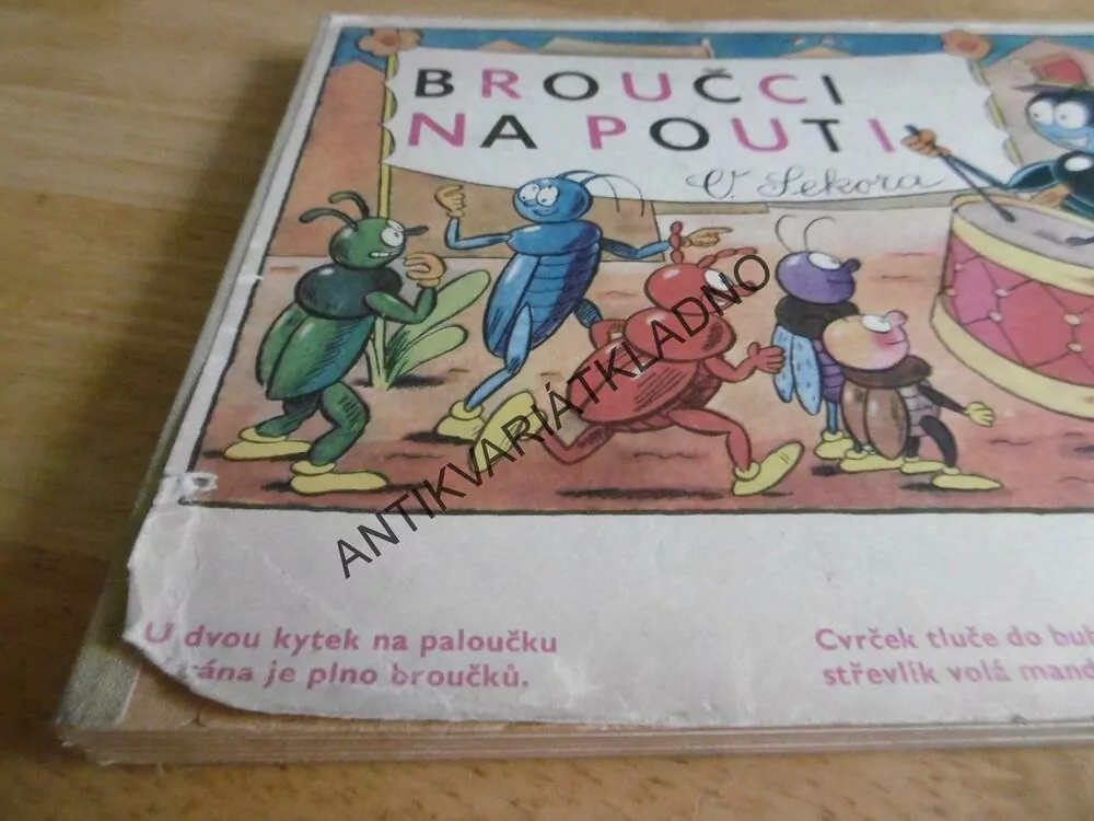 BROUČCI NA POUTI, ONDŘEJ SEKORA, 1974, LEPORELO, **an