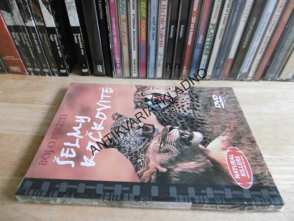 BOJ O PŘEŽITÍ, ŠELMY KOČKOVITÉ, DVD FILM
