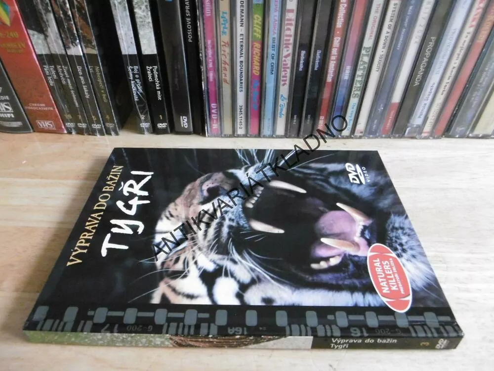 VÝPRAVA DO BAŽIN, TYGŘI, DVD FILM
