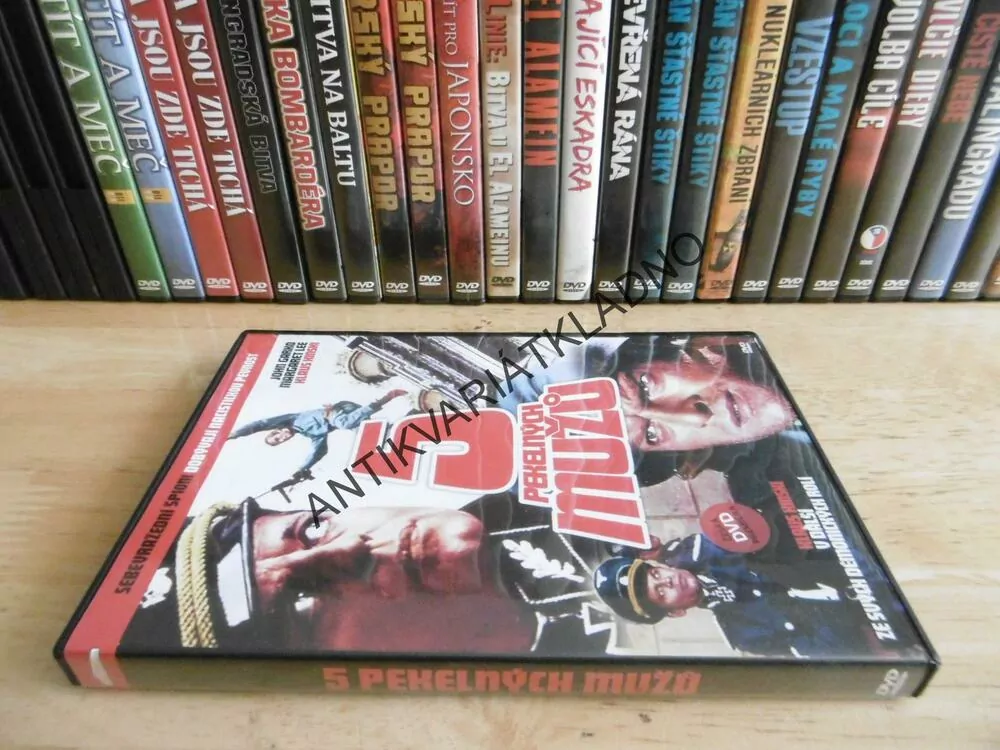 5 PEKELNÝCH MUŽŮ, DVD FILM