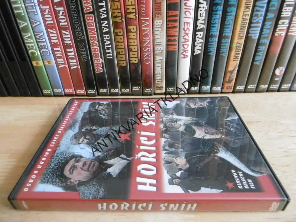 HOŘÍCÍ SNÍH, DVD FILM