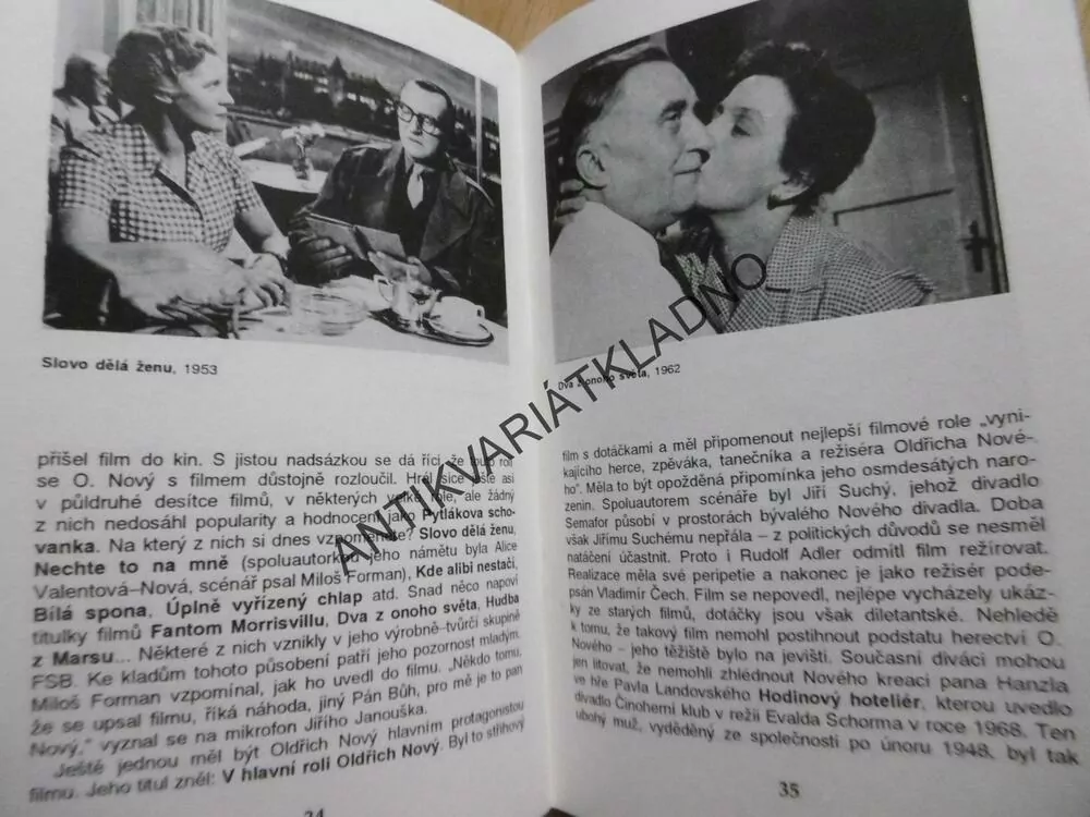 OLDŘICH NOVÝ, ČESKÝ FILMOVÝ ÚSTAV