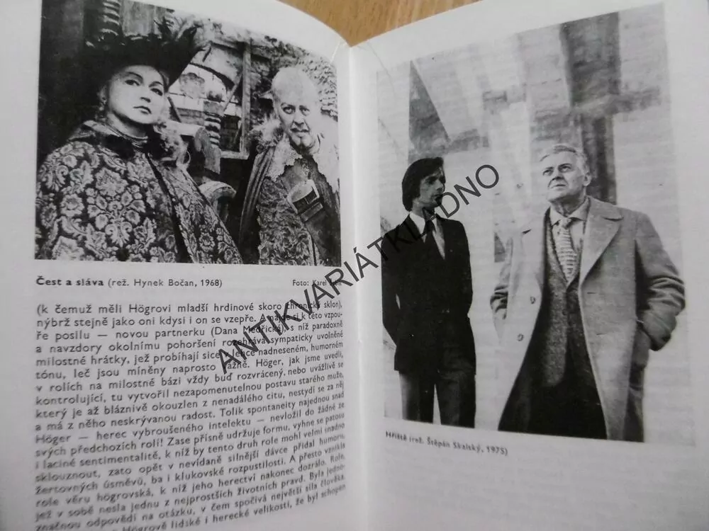 KAREL HÖGER, ČS FILMOVÝ ÚSTAV