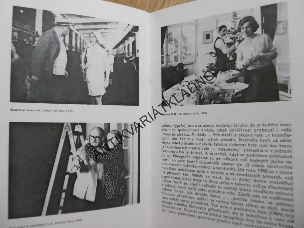 IVA JANŽUROVÁ, ČS FILMOVÝ ÚSTAV