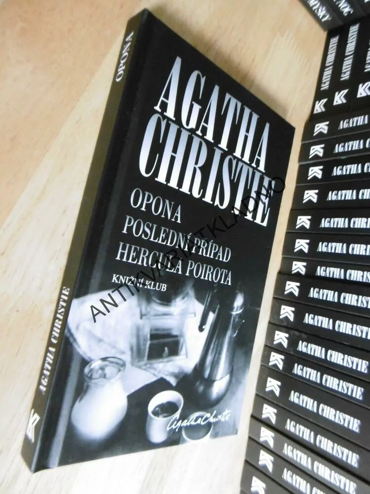 OPONA POSLEDNÍ PŘÍPAD HERCULA POIROTA, AGATHA CHRISTIE,
