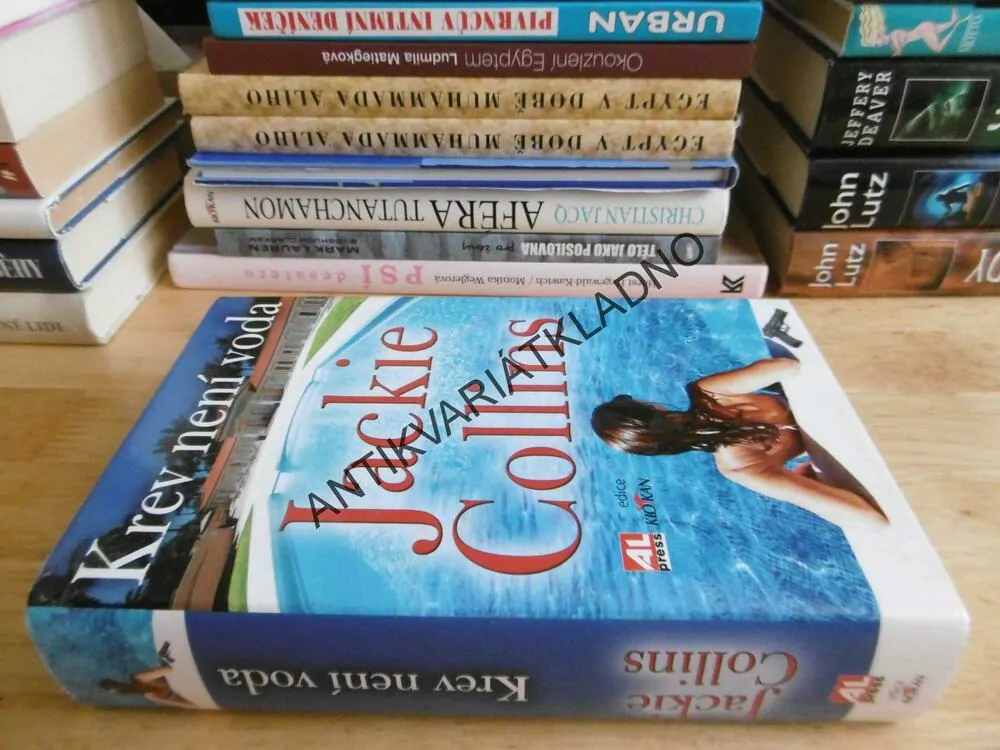 KREV NENÍ VODA, JACKIE COLLINS, **an