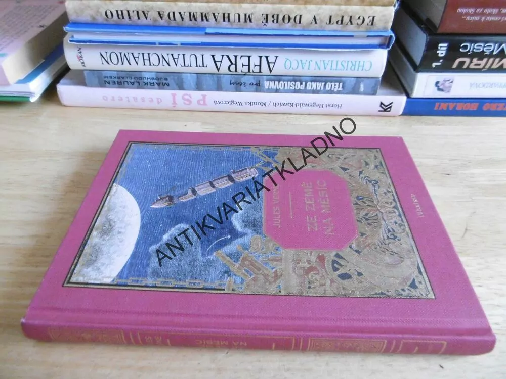 ZE ZEMĚ NA MĚSÍC, JULES VERNE, **an