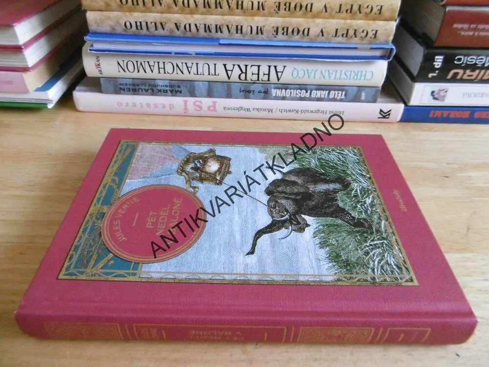 PĚT NEDĚL V BALÓNĚ, JULES VERNE, **an