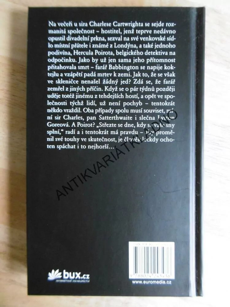 TRAGÉDIE O TŘECH JEDNÁNÍCH, AGATHA CHRISTIE