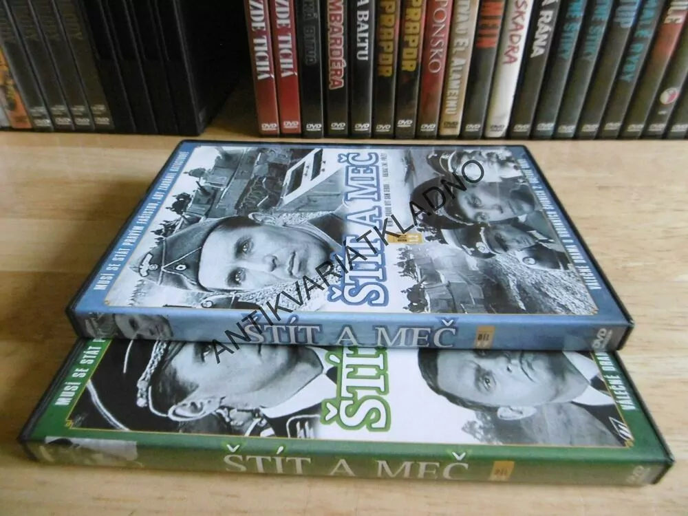 ŠTÍT A MEČ 1, 2, 3, 4, DVD FILM