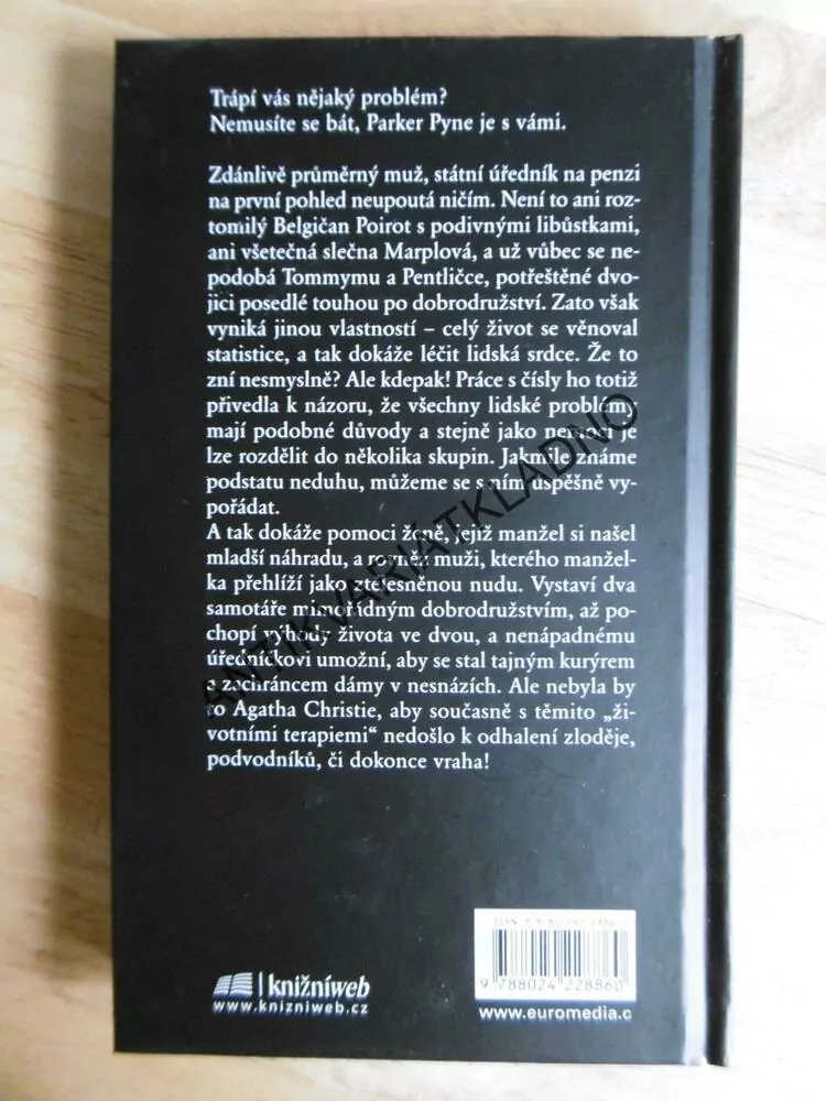 PARKER PYNE ZASAHUJE, AGATHA CHRISTIE, **an