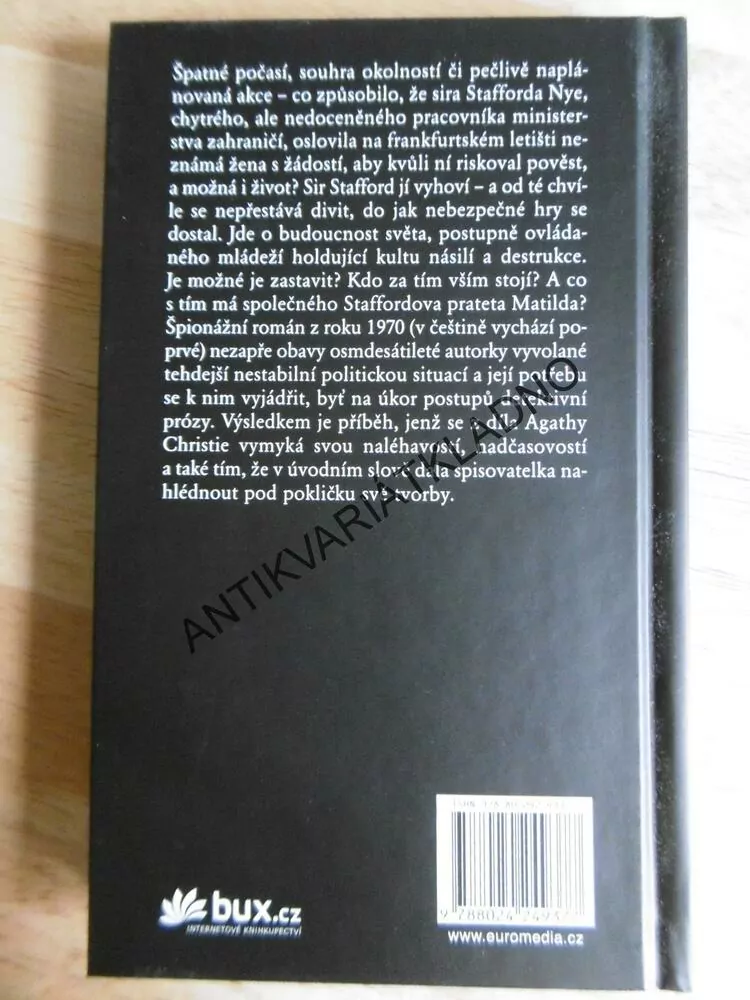 CESTUJÍCÍ DO FRANKFURTU, AGATHA CHRISTIE, **an