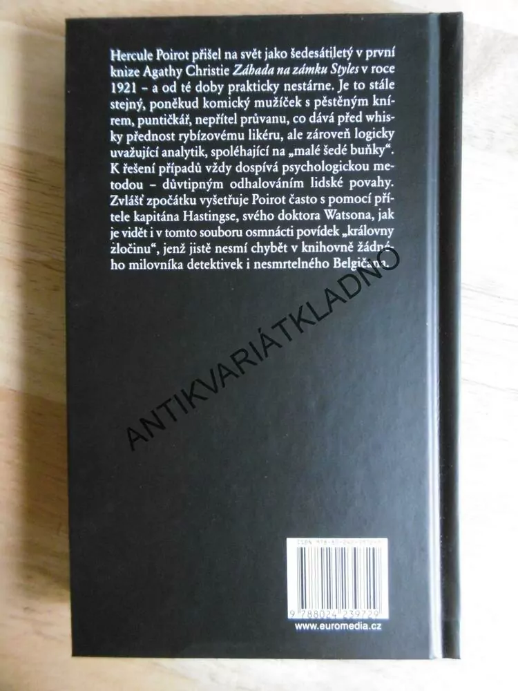 RANÉ PŘÍPADY HERCULA POIROTA, AGATHA CHRISTIE, stav! **an