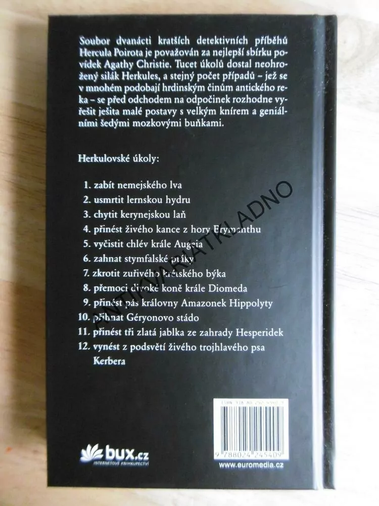 HERKULOVSKÉ ÚKOLY PRO HERCULA POIROTA, AGATHA CHRISTIE, **an