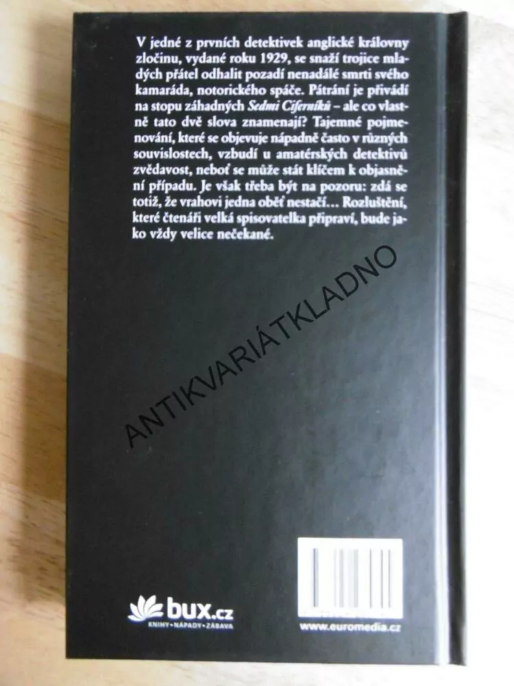ZÁHADA SEDMI CIFERNÍKŮ, AGATHA CHRISTIE, **an
