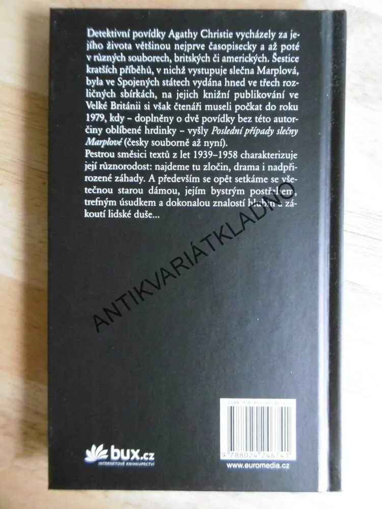 POSLEDNÍ PŘÍPADY SLEČNY MARPLOVÉ, AGATHA CHRISTIE