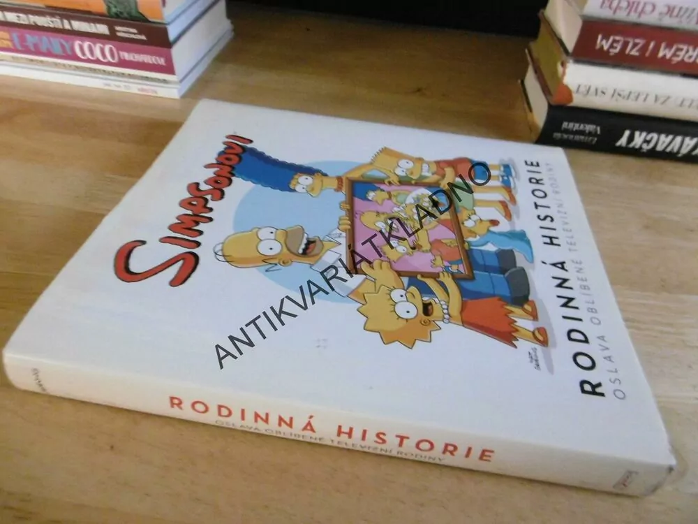 SIMPSONOVI, RODINNÁ HISTORIE, OSLAVA OBLÍBENÉ TELEVIZNÍ RODINY, MATT GROENING, **an