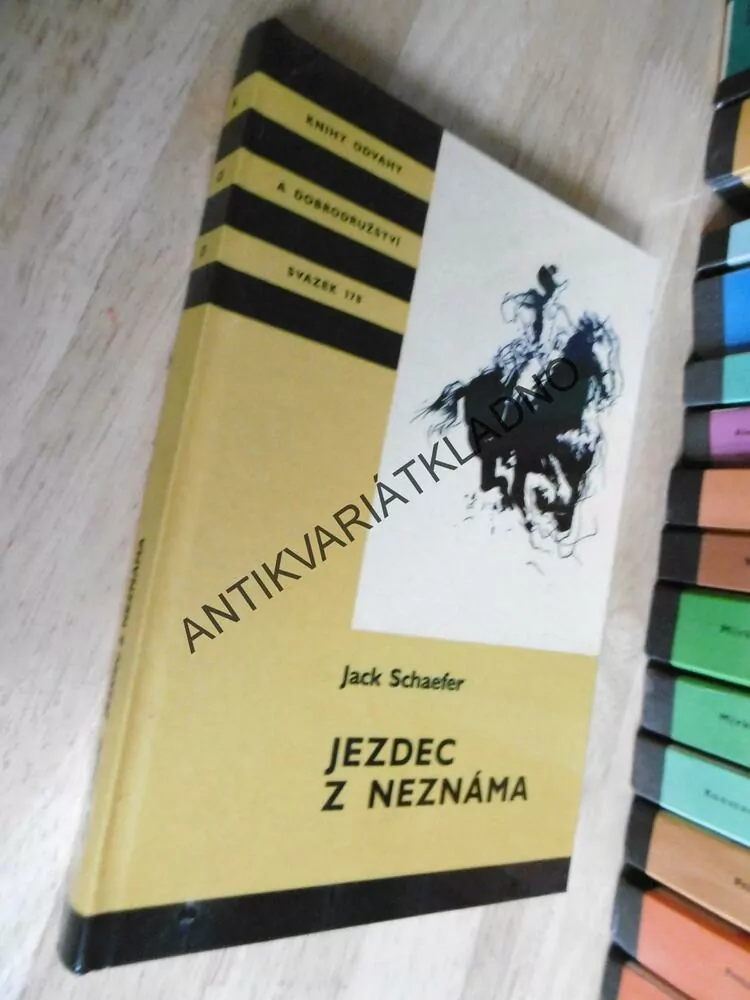 KOD 178 - JEZDEC Z NEZNÁMA, JACK SCHAEFER, NETOPIL, VAZBA BEZ LESKU, **an