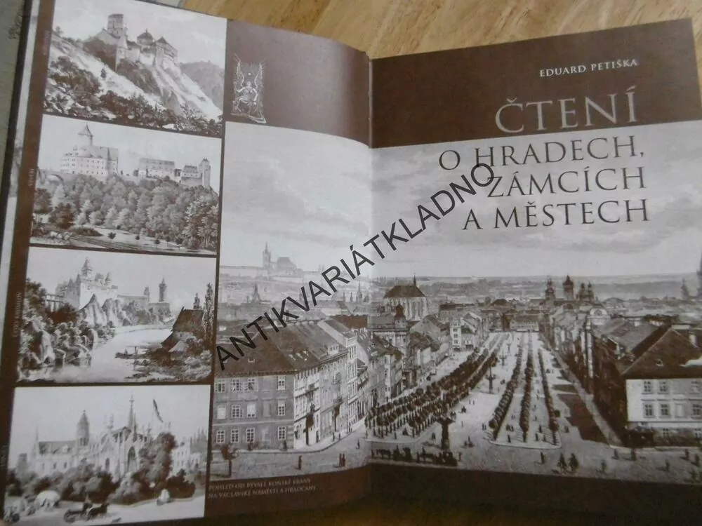 ČTENÍ O HRADECH ZÁMCÍCH A MĚSTECH,PETIŠKA