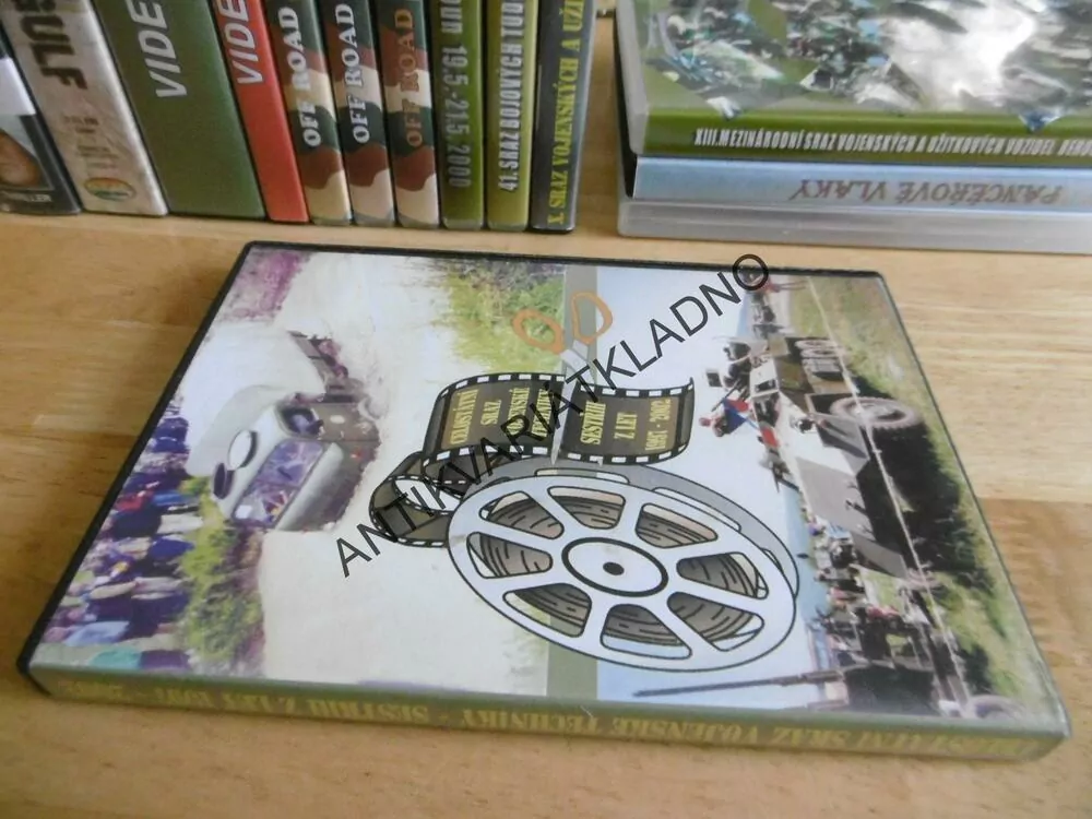 CELOSTÁTNÍ SRAZ VOJENSKÉ TECHNIKY. 1997-2002, DVD FILM