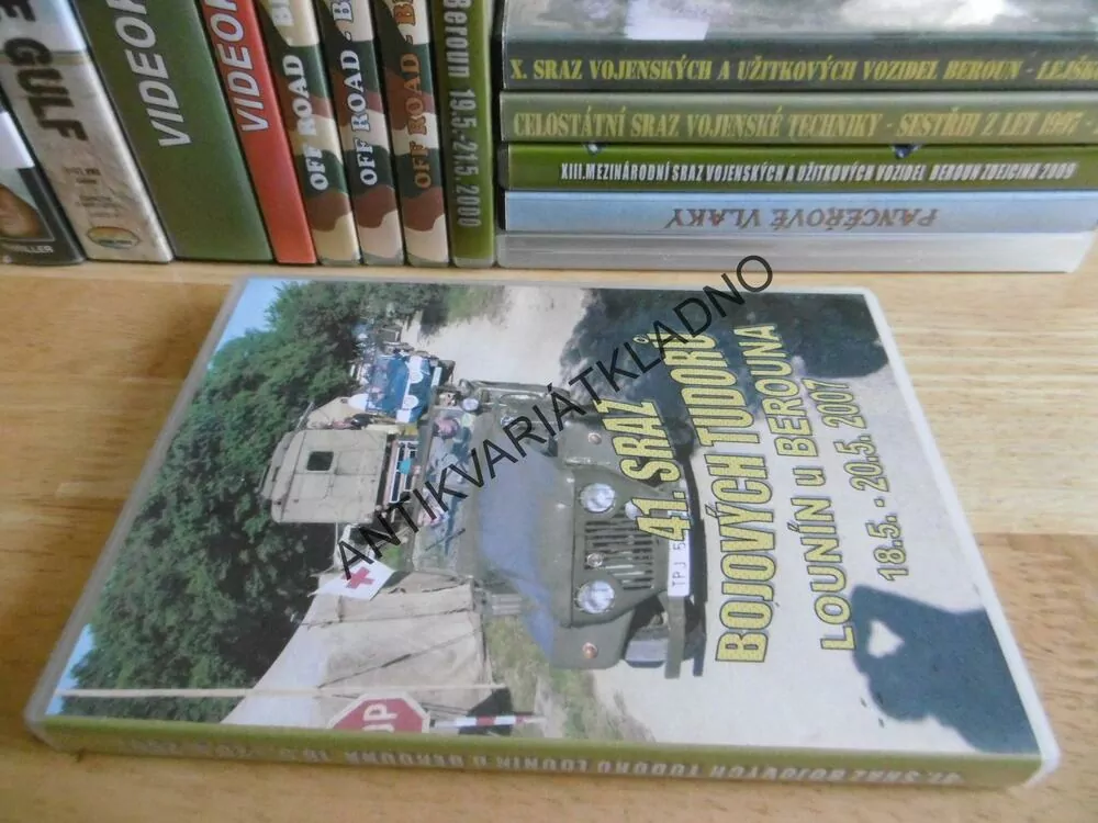 MEZINÁRODNÍ SRAZ VOJENSKÝCH A UŽITKOVÝCH VOZIDEL, 2004, DVD FILM