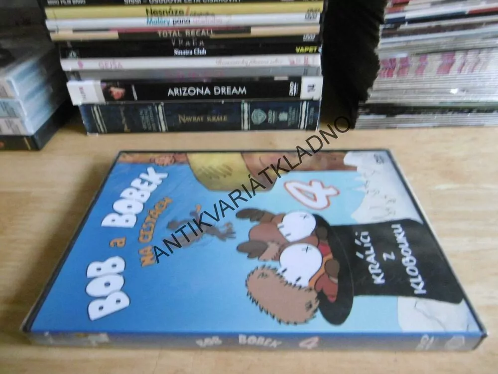 BOB A BOBEK NA CESTÁCH, KRÁLÍCI Z KLOBOUKU 4, DVD FILM