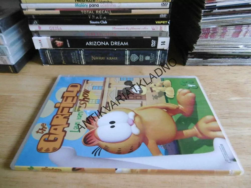 GARFIELD SHOW, LOVCI KOSTÍ, DVD FILM