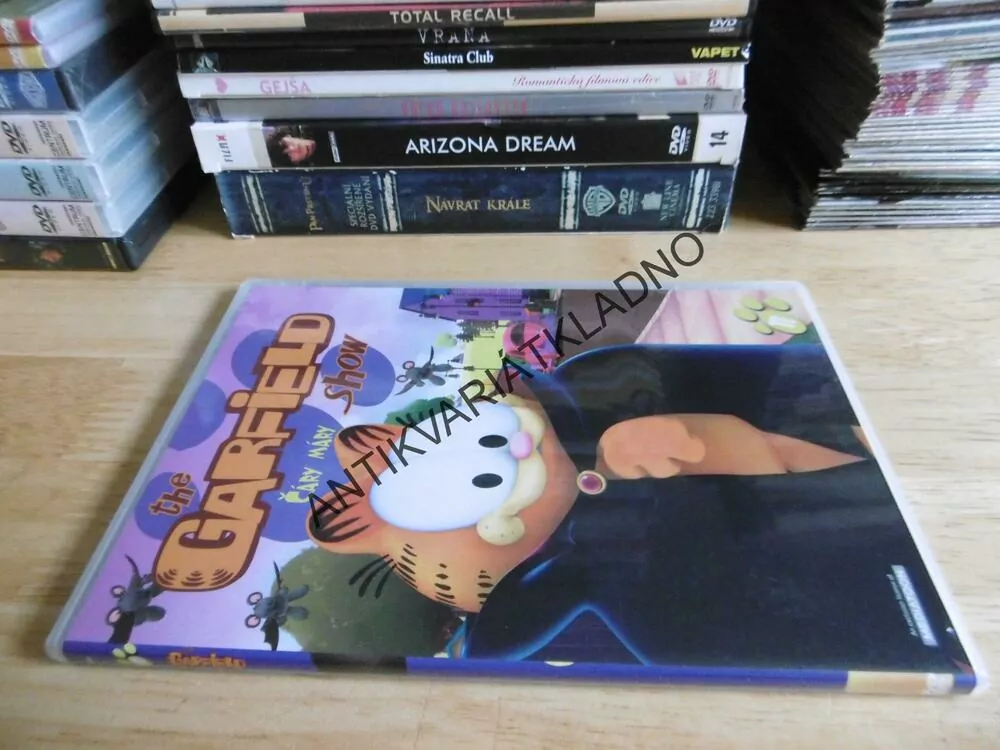 GARFIELD SHOW, ČÁRY MÁRY, DVD FILM