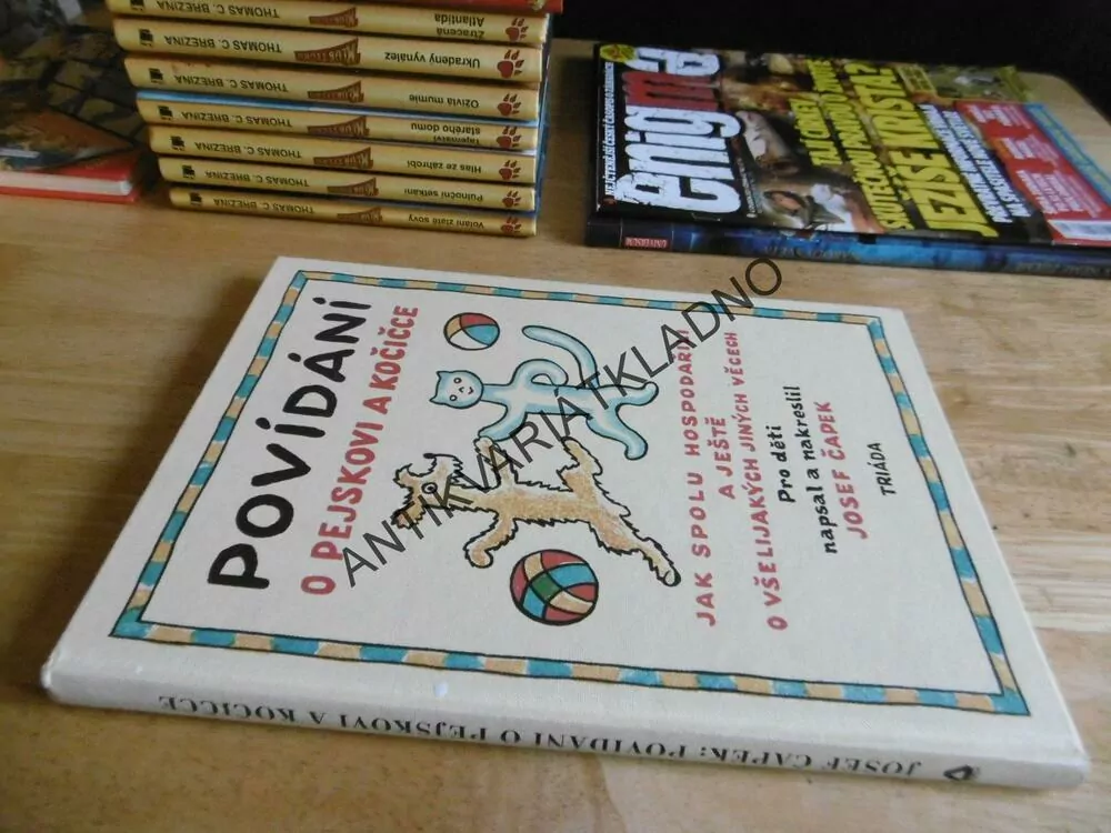 POVÍDÁNÍ O PEJSKOVI A KOČIČCE, JOSEF ČAPEK, vydal LIBREX, 1999, **an