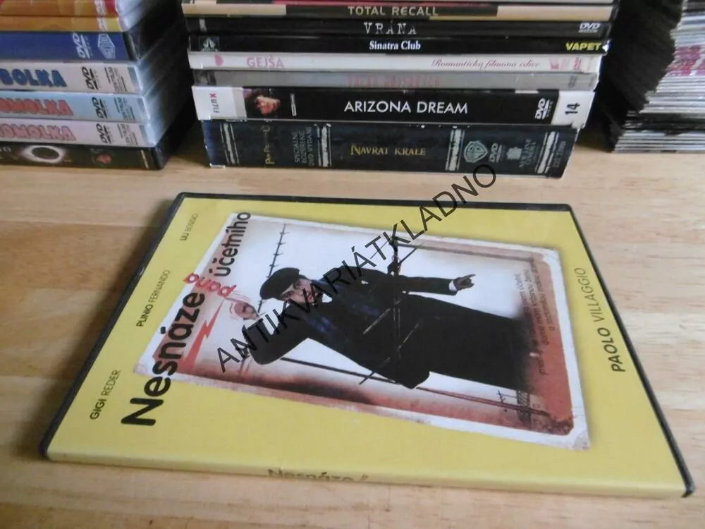 NESNÁZE PANA ÚČETNÍHO, PAOLO VILLAGGIO, DVD FILM