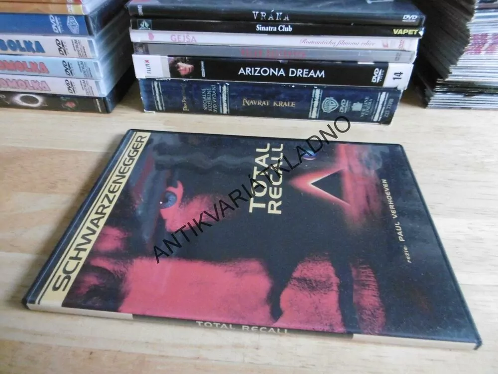 TOTAL RECALL, SCHWARZENEGGER, DVD FILM