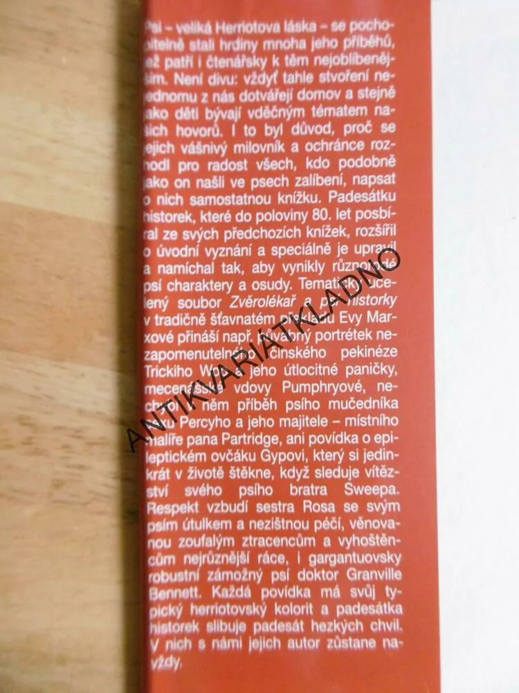 ZVĚROLÉKAŘ A PSÍ HISTORKY, JAMES HERRIOT, **an
