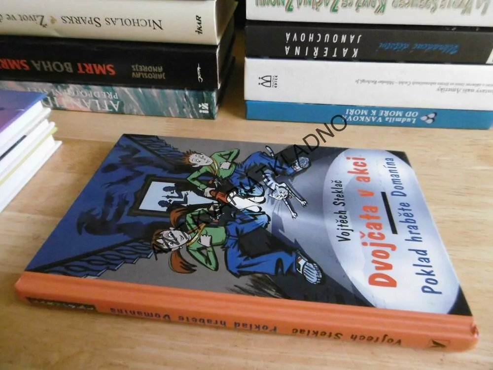 DVOJČATA V AKCI, POKLAD HRABĚTE DOMANÍNA, VOJTĚCH STEKLAČ, **an