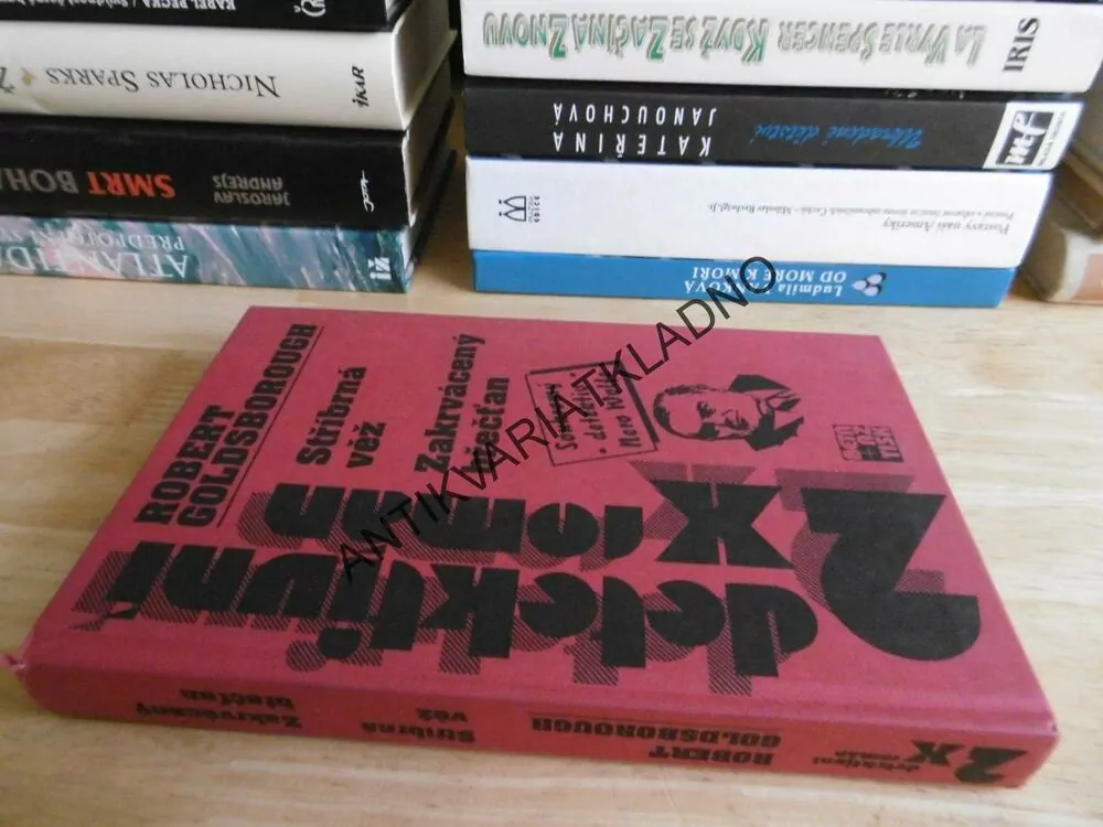 STŘÍBRNÁ VĚŽ, ZAKRVÁCENÝ BŘEČŤAN, ROBERT GOLDSBOROUGH, **an