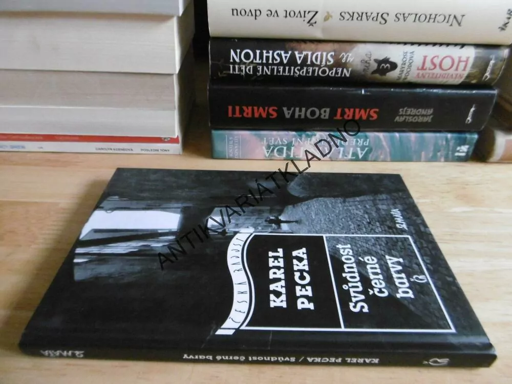 SVŮDNOST ČERNÉ BARVY, KAREL PECKA, **an