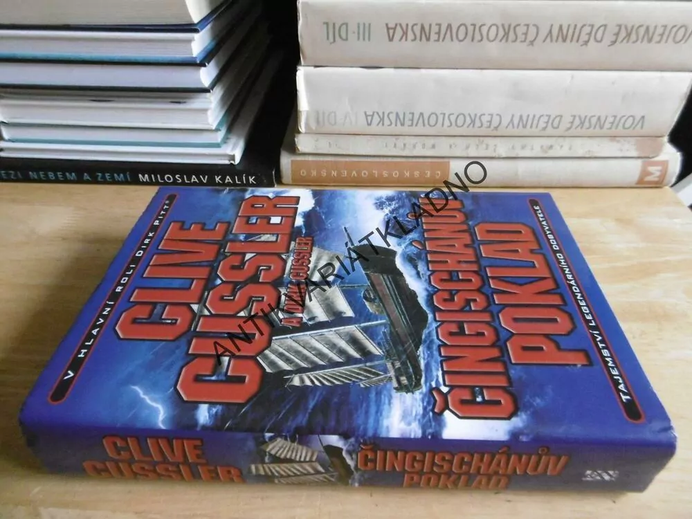 ČINGISCHÁNŮV POKLAD, CLIVE CUSSLER, **an