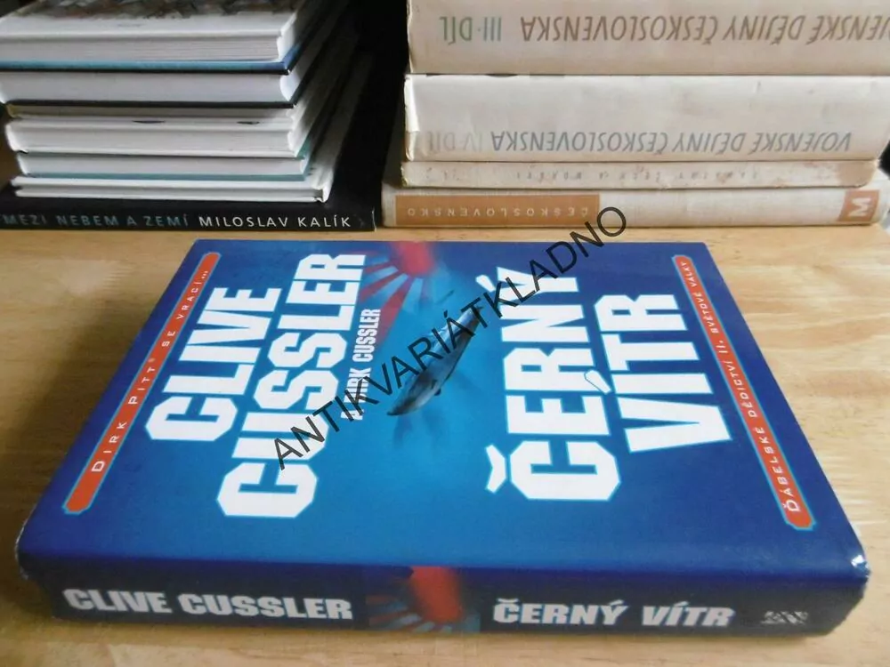 ČERNÝ VÍTR, CLIVE CUSSLER, **an